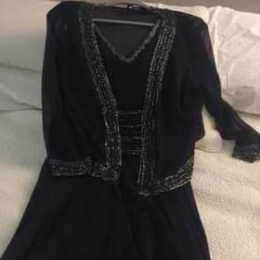 Dark blue Mother of the Bride Dress
